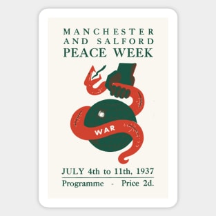 Manchester & Salford Peace Week Sticker